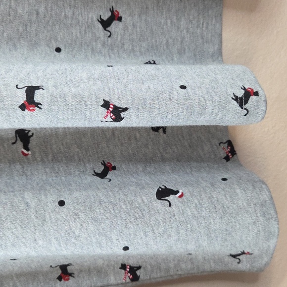 Karen Scott Christmas Cat Mock Turtle Neck Gray XL Soft. - Picture 3 of 16